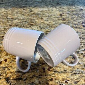 Le Creuset Stoneware Ceramic Mug Set in Shallot- 2 Pack